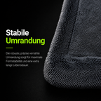 AIRVEX Premium Trockentuch - 1800 GSM Mikrofaser - 3er-Set - 60x90cm