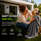 AIRVEX Premium Trockentuch - 1800 GSM Mikrofaser - 3er-Set - 60x90cm